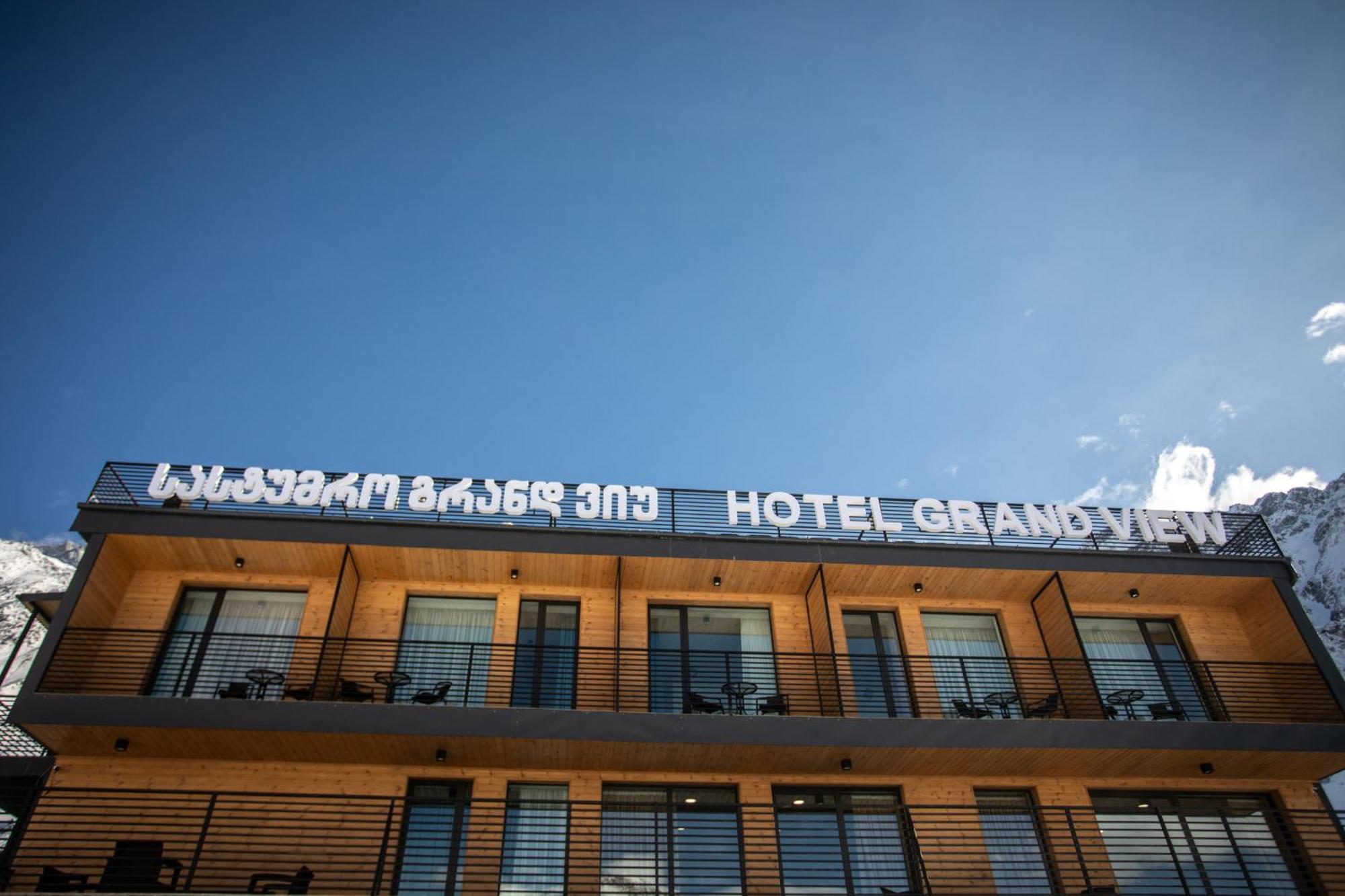 Kazbegi Hotel Grand View Zewnętrze zdjęcie